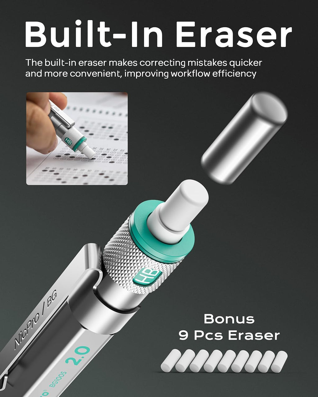 ZAccurate and rugged mechanical pencils