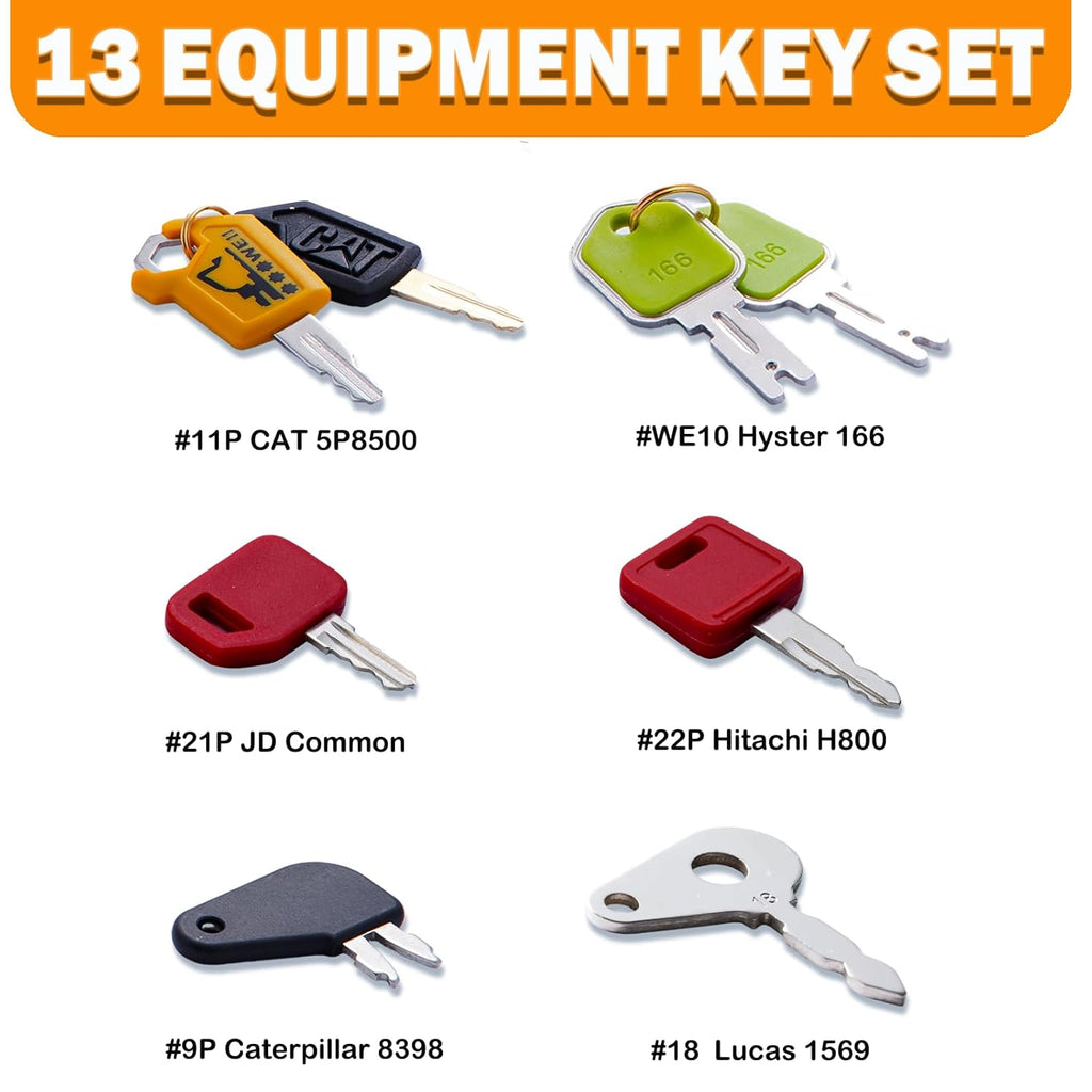 Z60 Construction Equipment Keys