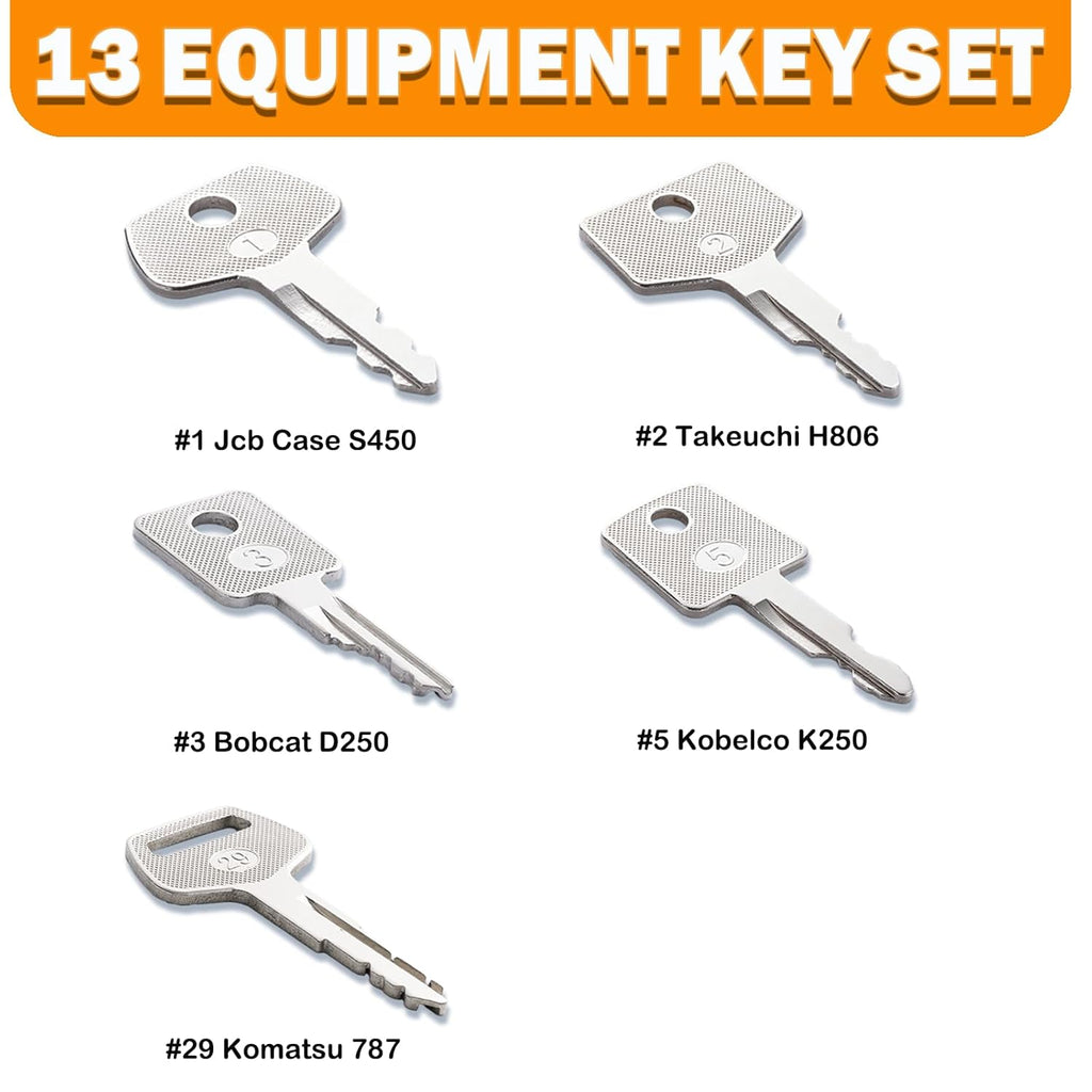 Z60 Construction Equipment Keys