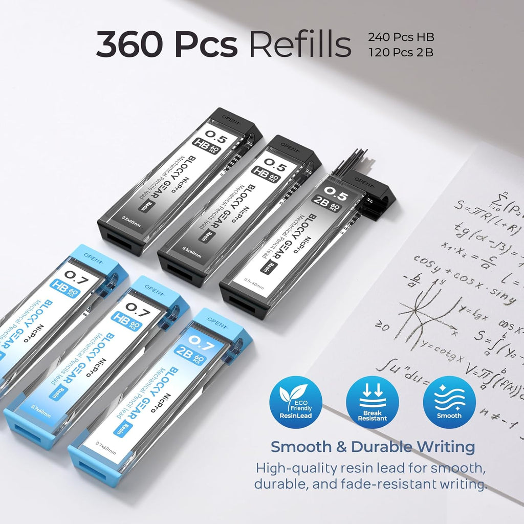 ZAccurate and rugged mechanical pencils