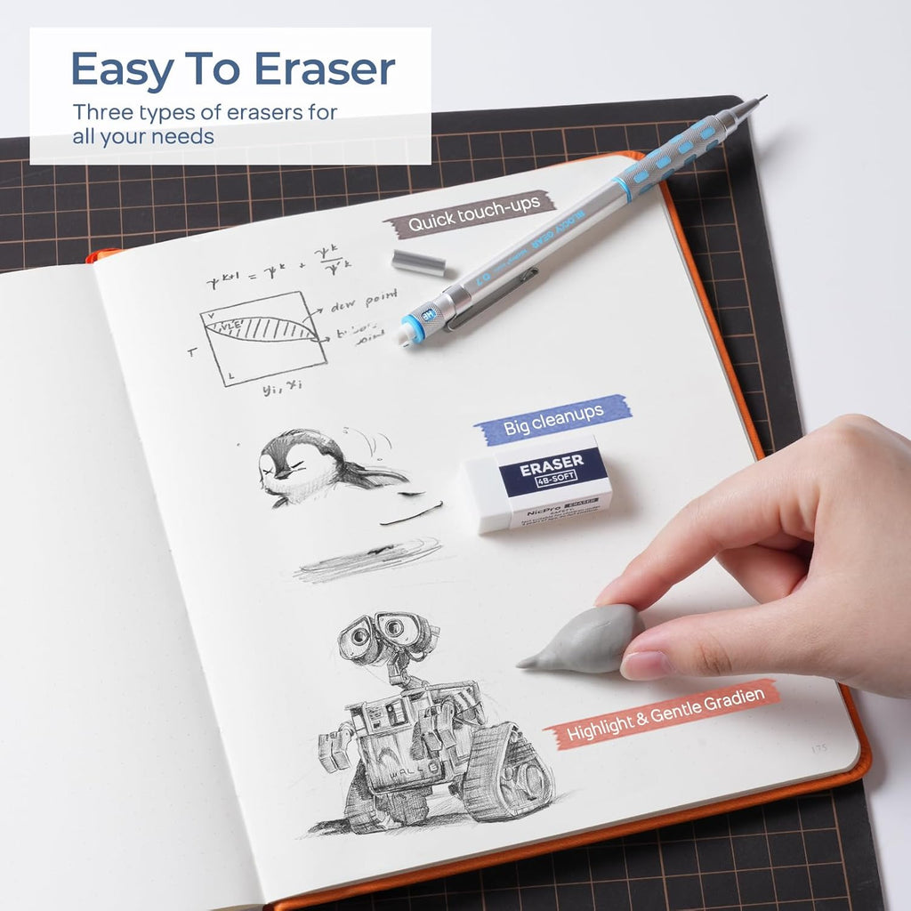 ZAccurate and rugged mechanical pencils