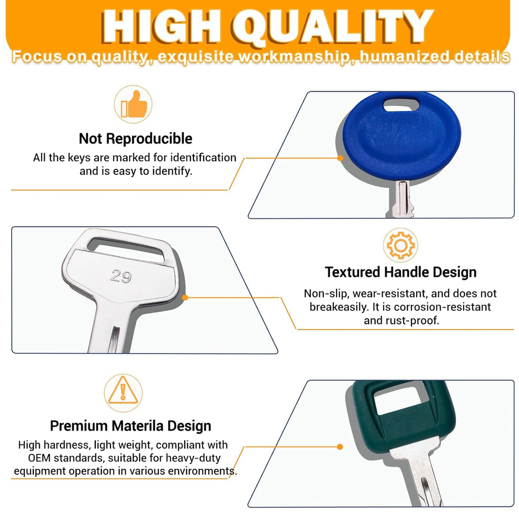 Z60 Construction Equipment Keys
