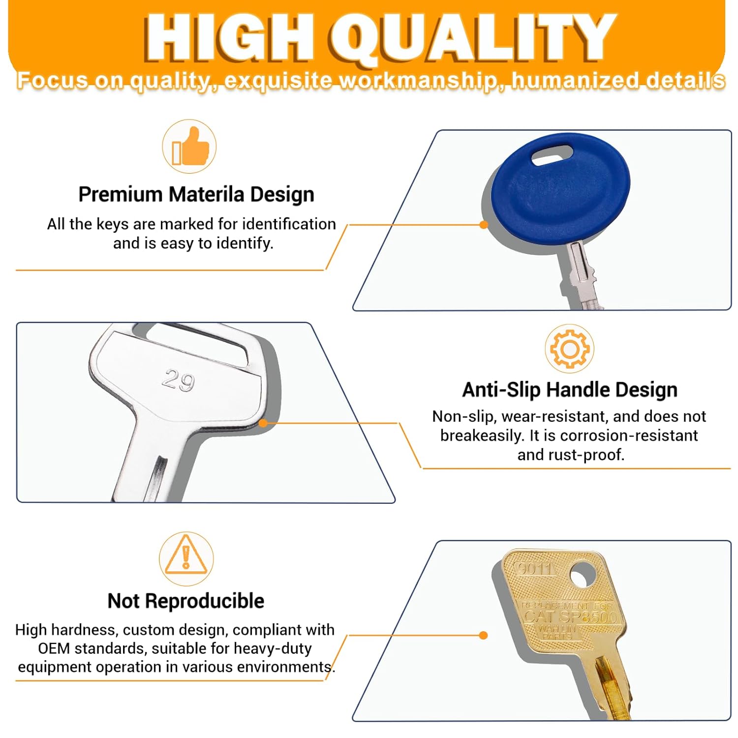 Z60 Construction Equipment Keys