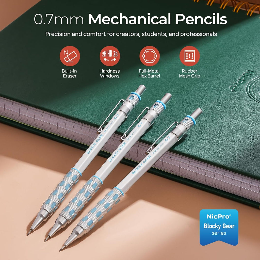 ZAccurate and rugged mechanical pencils