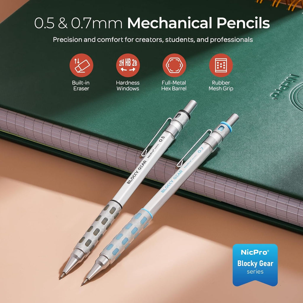 ZAccurate and rugged mechanical pencils