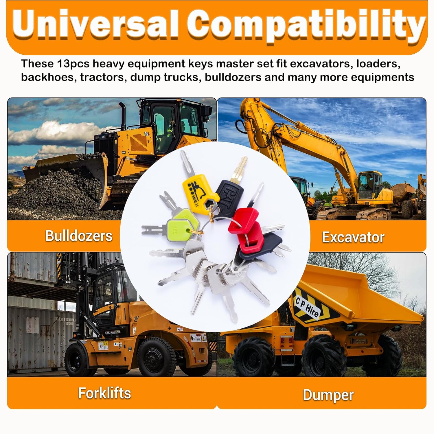 Z60 Construction Equipment Keys