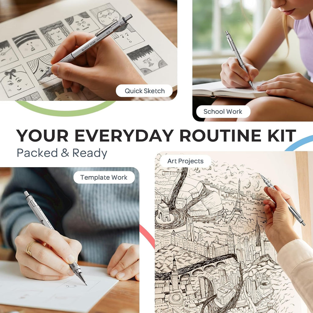 ZAccurate and rugged mechanical pencils