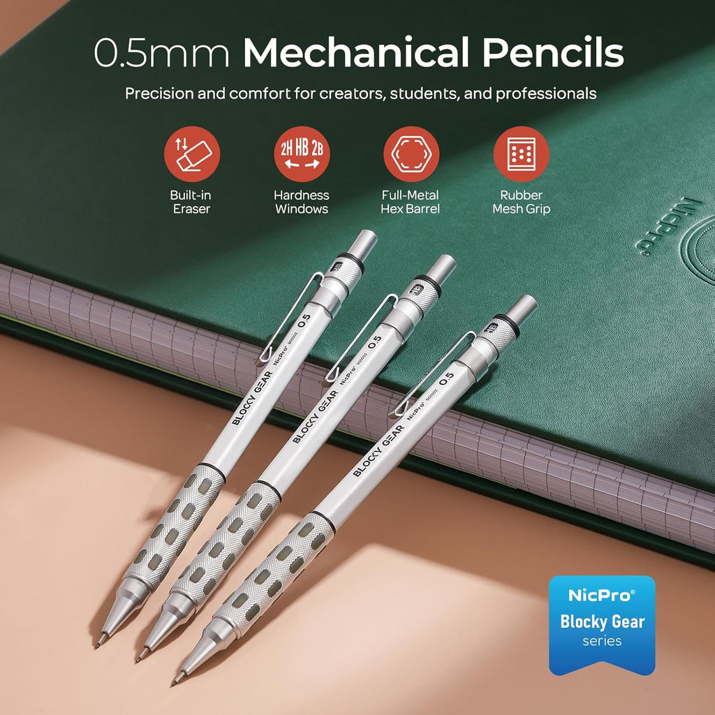 ZAccurate and rugged mechanical pencils